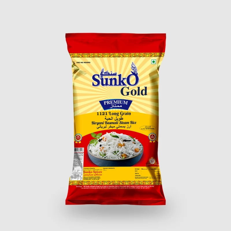 Sunko Gold Biryani Basmati Steam Rice