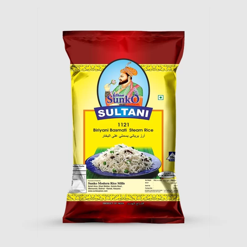 Sultani Steam Basmati Rice