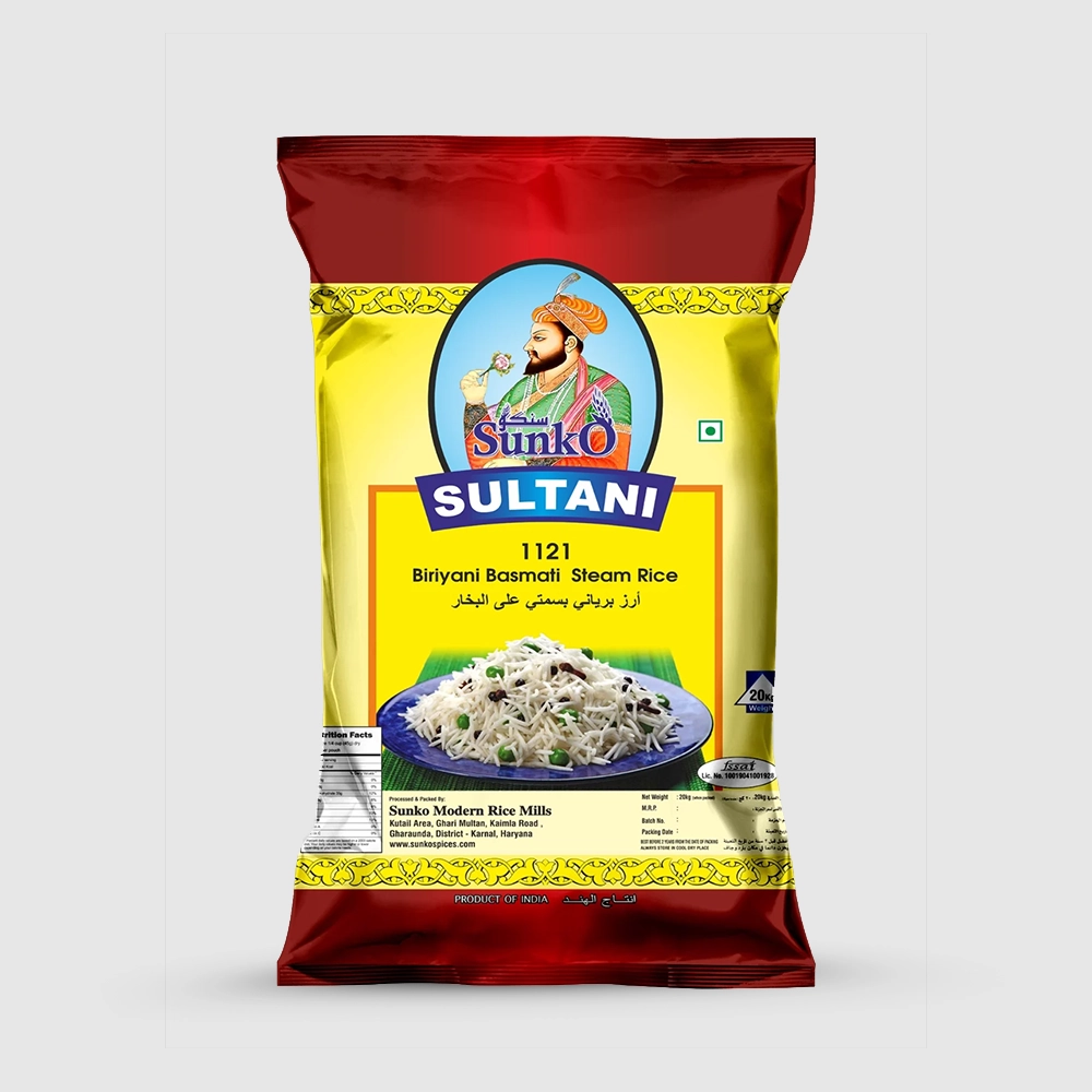 Sultani Steam Basmati Rice
