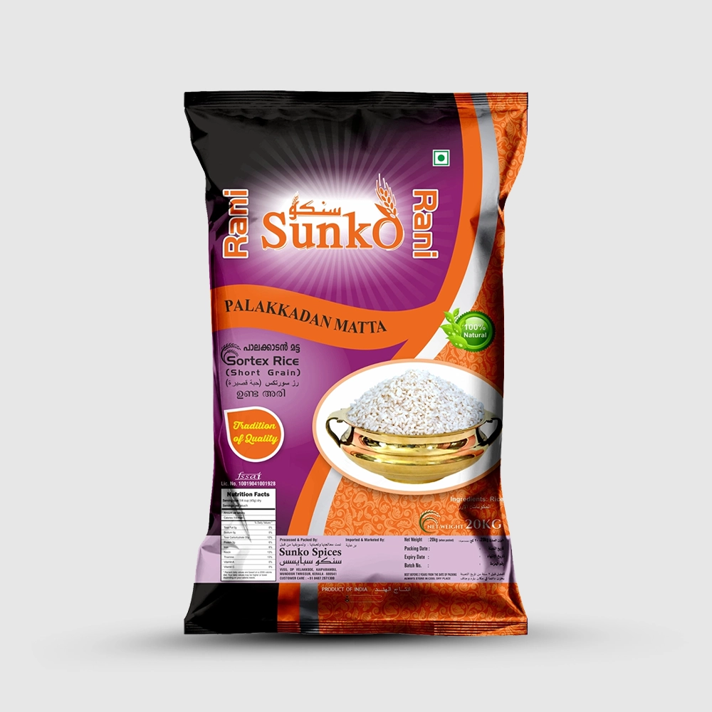 SUNKO RANI PALAKKADAN MATTA SHORT GRAIN